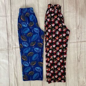 Cat & Jack & sleep on it 2 bundle youth boys S6/7 sporty pajama pants